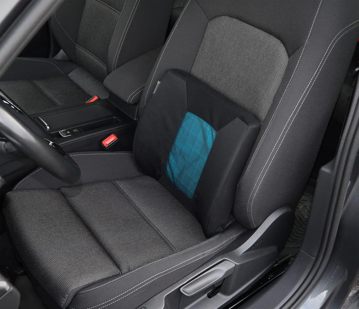 Kine Travel 169821 Pernă lombară, Gel, Auto, Birou, Ergonomic, Aprobat de fizioterapeuți