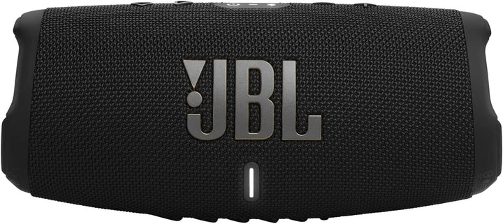 JBL Charge 5 Wifi - Difuzor wireless cu Bluetooth și Wifi - rezistent la apă și praf - Powerbank integrat - autonomie de până la 20 de ore - negru