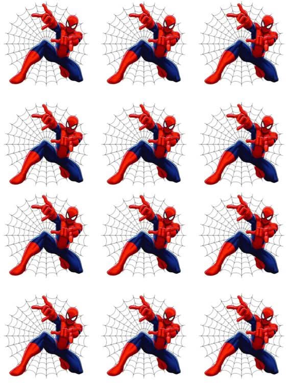 Imagine comestibila, vafa sau icing, format A4, Spiderman - Nati Shop